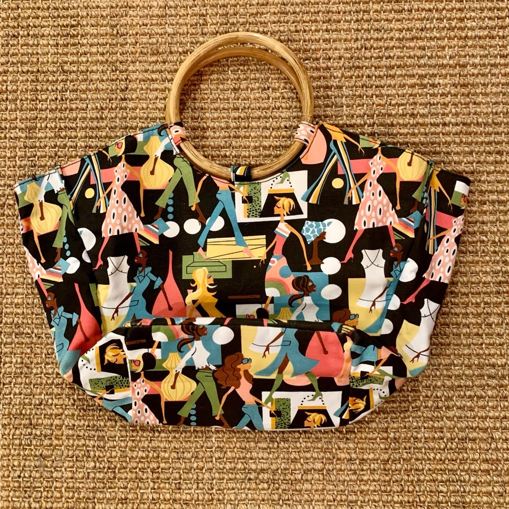 Vintage Neiman Marcus Fashion Diva Tote